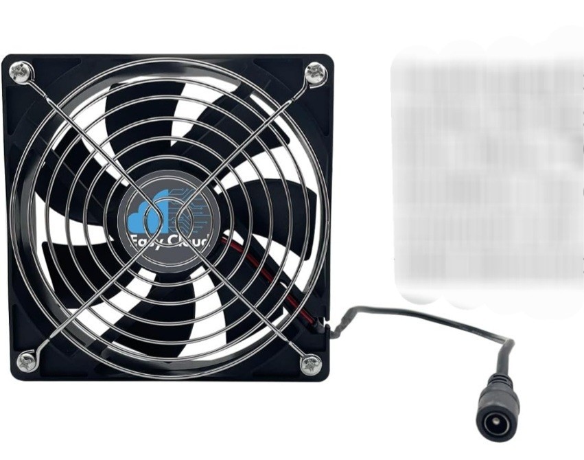 120mm × 25mm Easy Cloud Computer Fan WITHOUT AC Plug. FAN ONLY NO  POWER SUPPLY