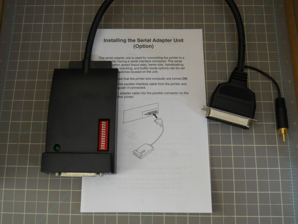 Lexmark IBM 1368700 Serial Interface Adapter 2380 2381 2390 2391 23XX Tested