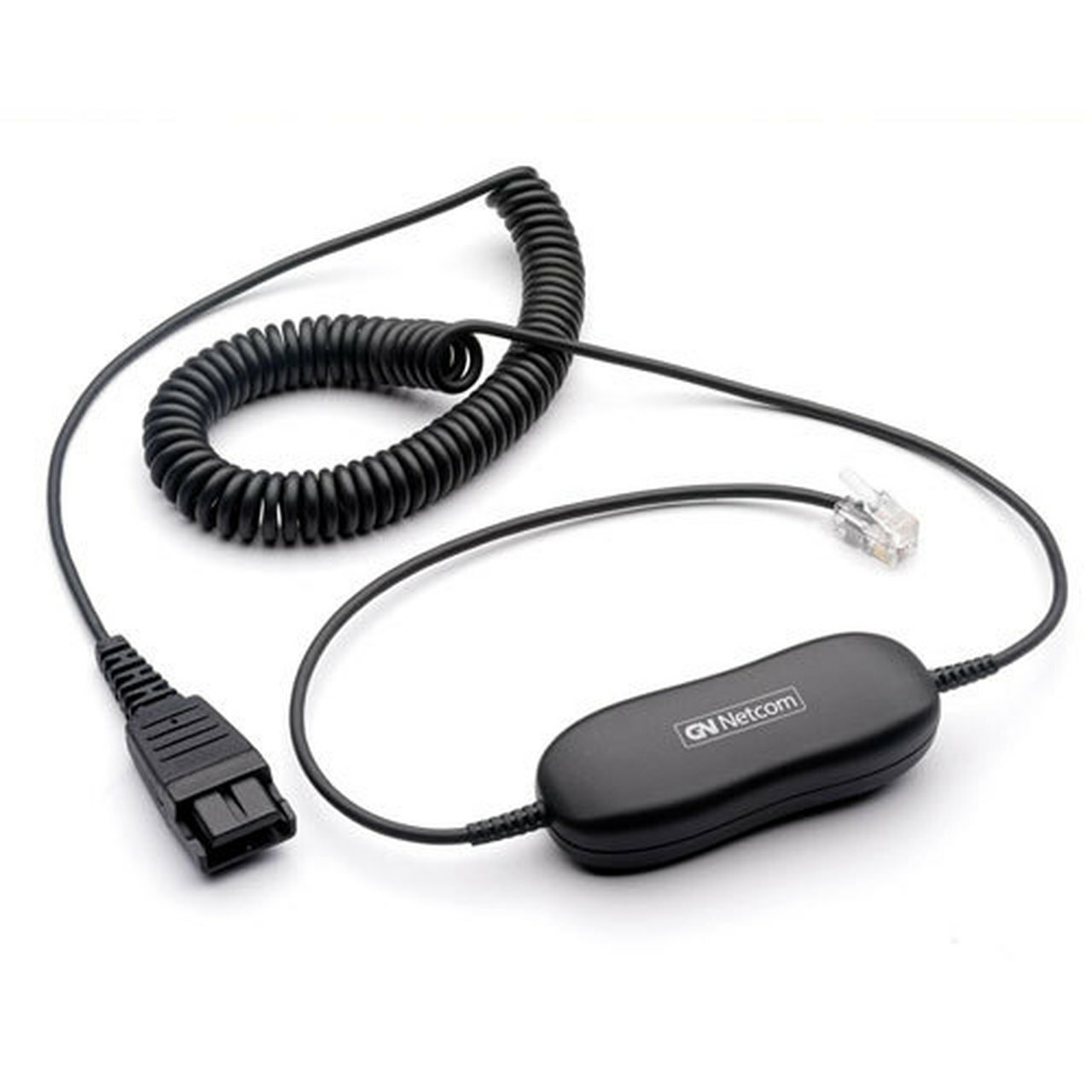 Jabra GN1216 Headset Coiled Cable QD to Avaya 9600 1600 Series IP Phones