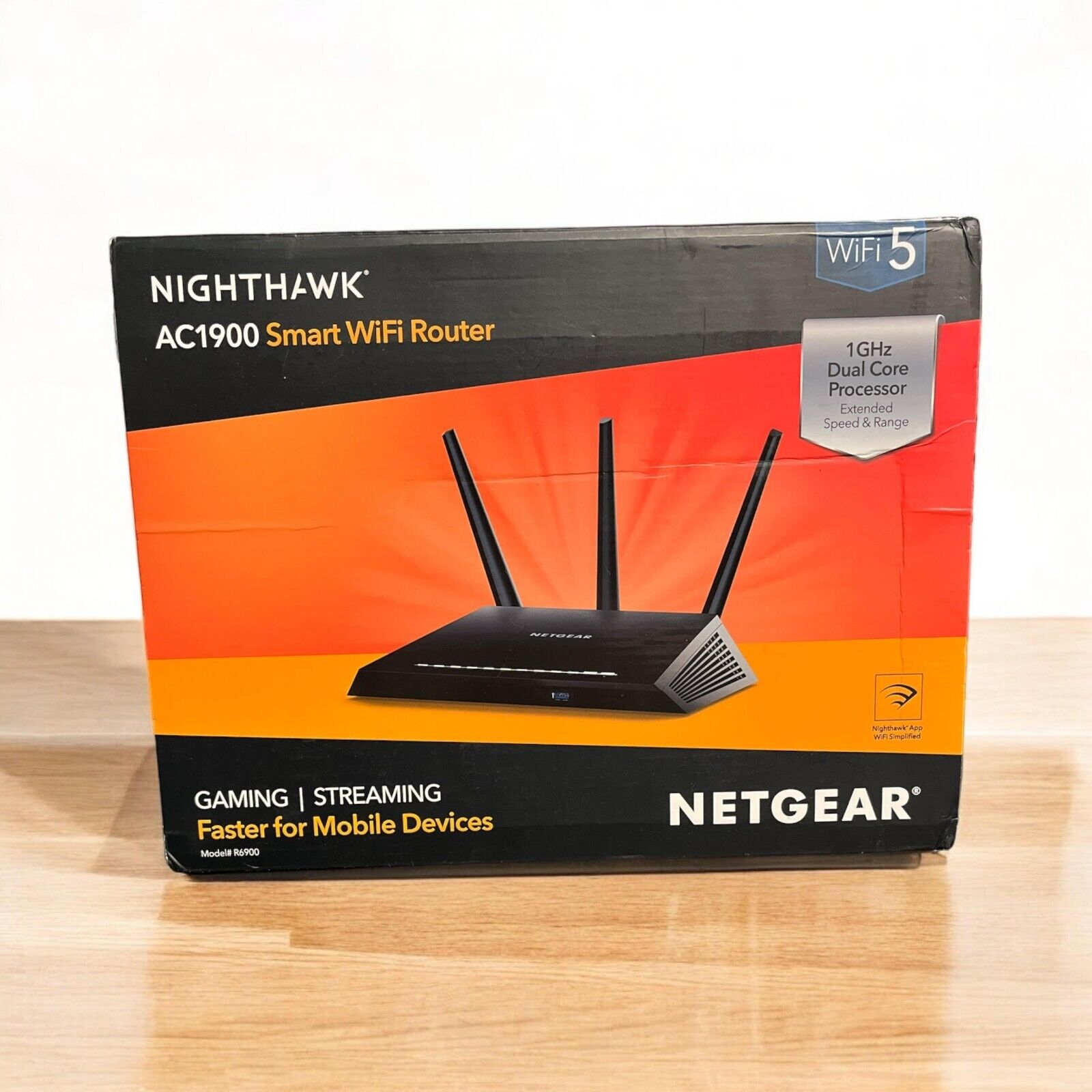 ✨ NETGEAR R6900 Nighthawk AC1900 Smart WiFi Router NEW  for Gaming / Streaming ✨