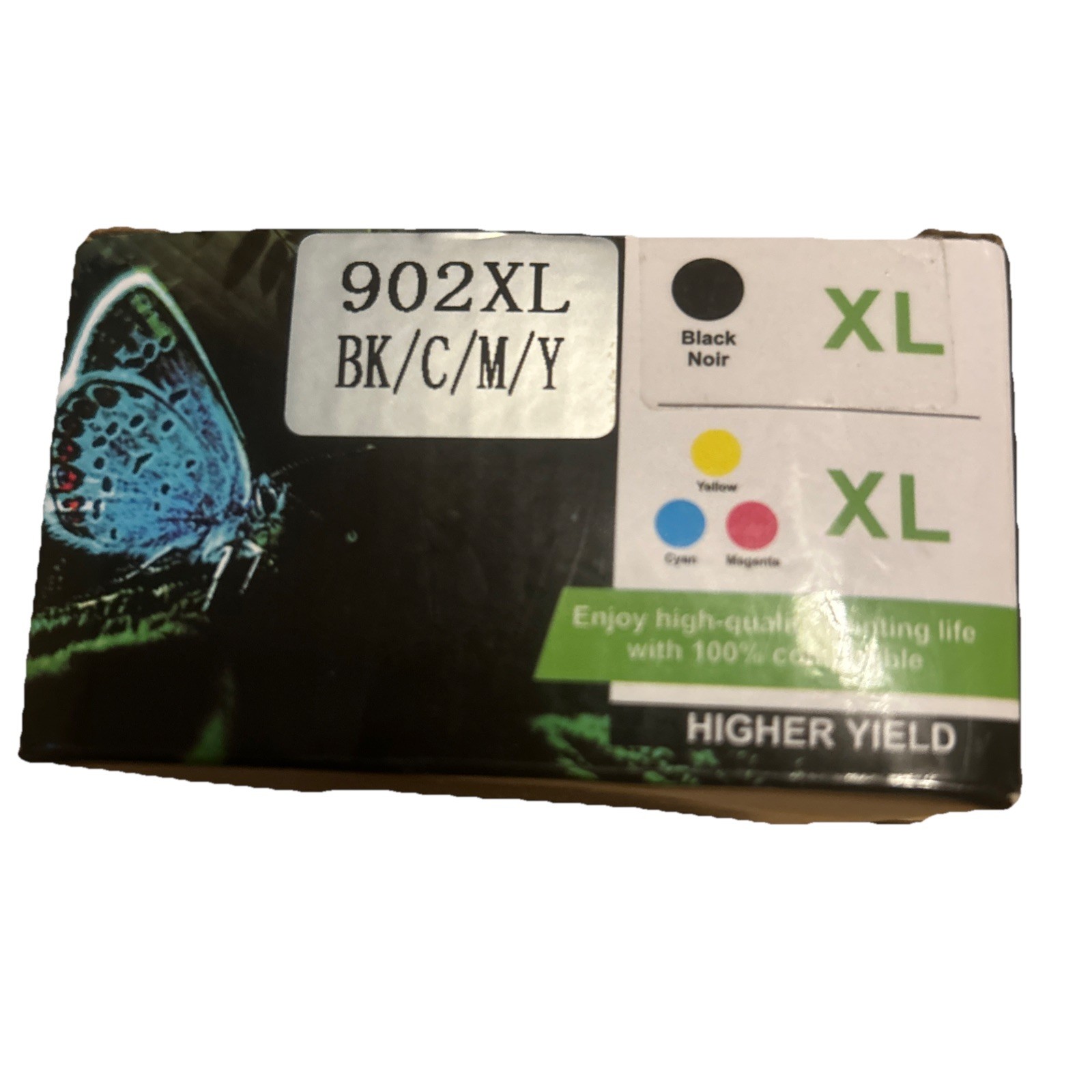 4pk 902XL Ink Cartridge  Comparable  902 Officejet Pro 6960 6968 6970 6975 6978