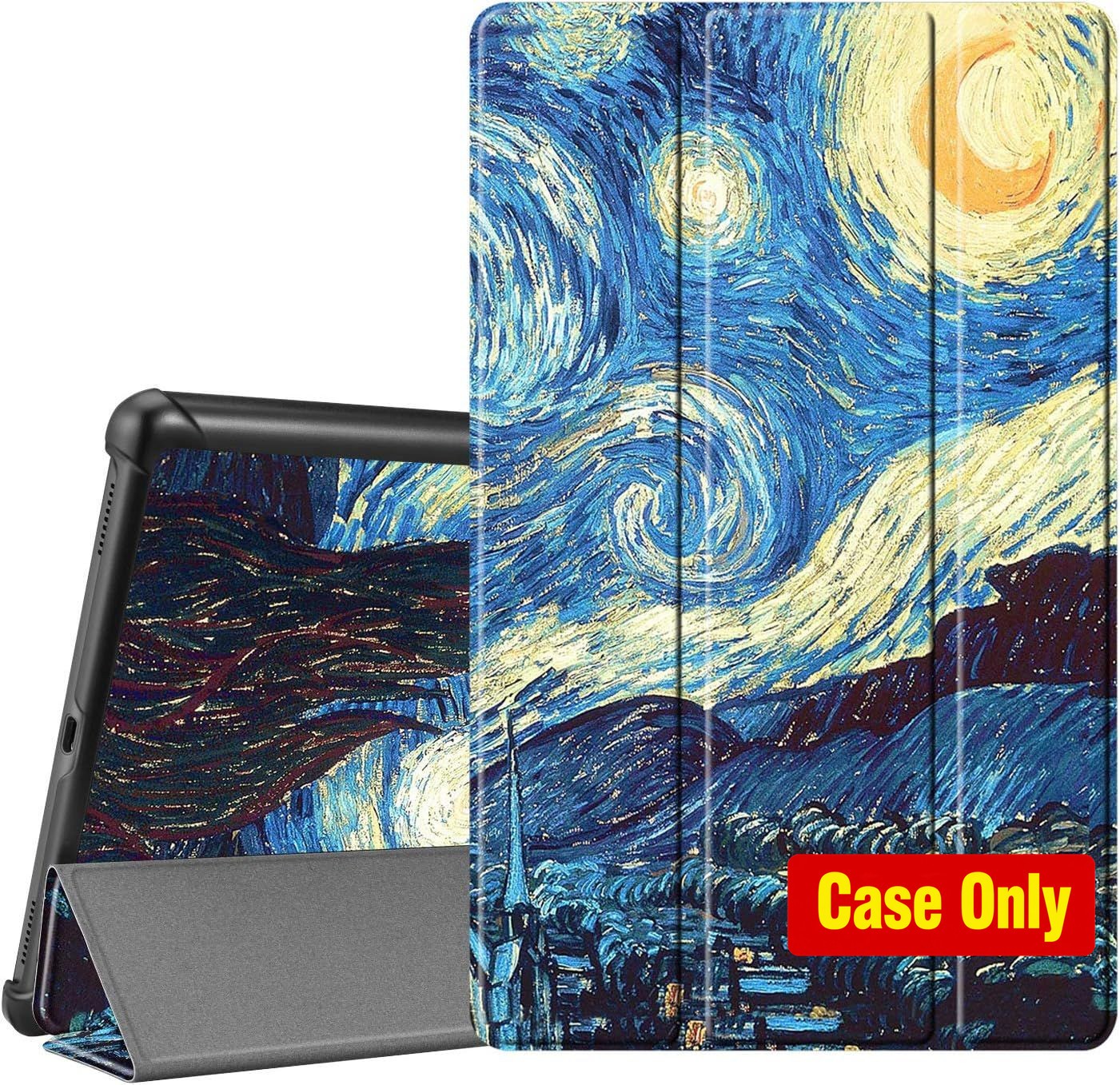 Slim Case for Galaxy Tab A 10.1 2019, Starry Night