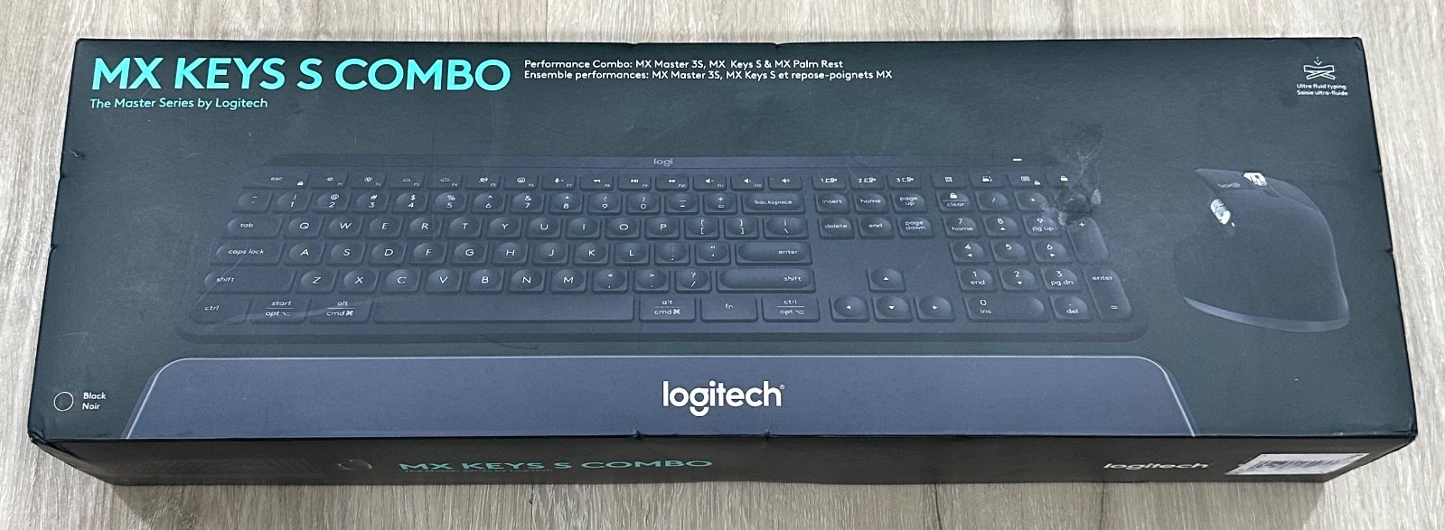 Logitech MX Keys S Combo Keyboard, Mouse & Palm Rest BRAND NEW SEALED 920-012274
