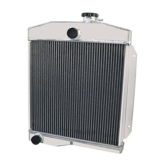 3 Row Core Aluminum Radiator For 1955 Jeep Willys / 1959-71 Jeep CJ3 CJ5 CJ6