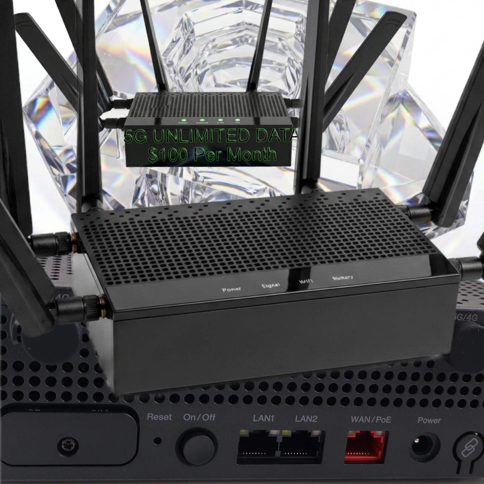 5G Router & 5G Unlimited Data for RV & Rural Home Mobile Internet Wifi 4G 5GNR