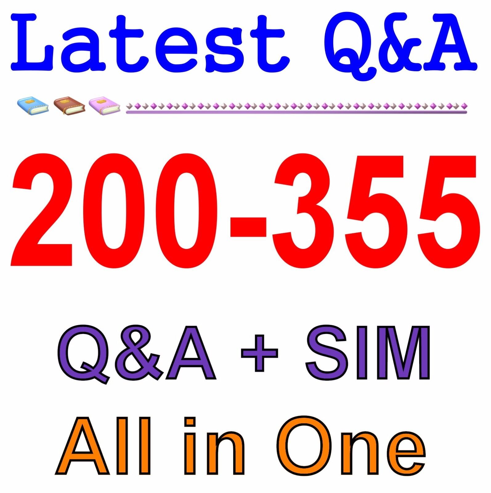 Cisco Best Practice Material For 200-355 Exam Q&A+SIM