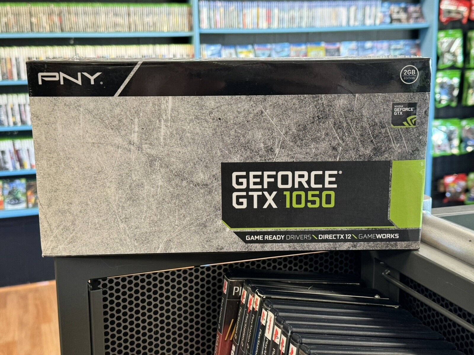 PNY NVIDIA GeForce GTX 1050 2GB GDDR5 DVI HDMI DP Graphics Card NEW Factory seal