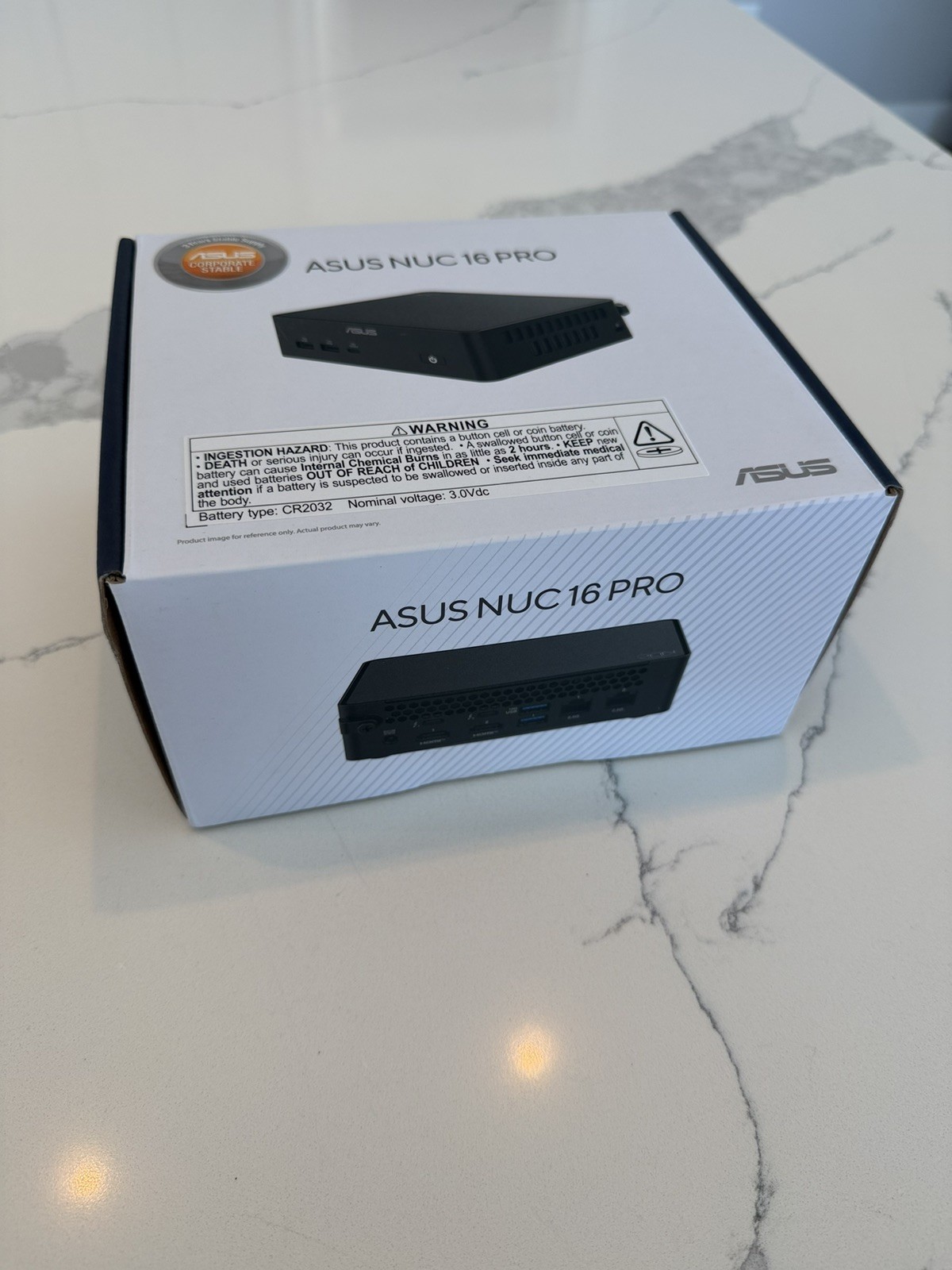 ASUS NUC 16 Pro Mini PC – Intel Core Ultra 7 356H / 16GB DDR5 / 512GB NVMe SSD