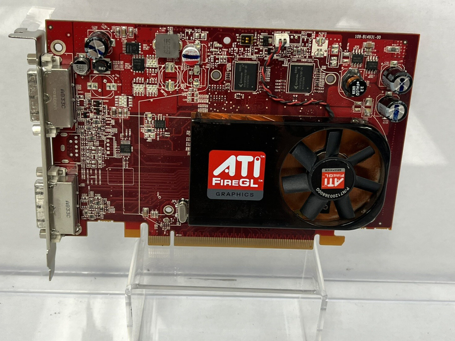 ATI FireGL V3600 256MB PCIE 256M Workstation Video Card 102B1490301