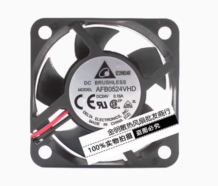 1PCS Delta 5020 5CM AFB0524VHD DC24V 0.15A Inverter High-Airflow Cooling Fan