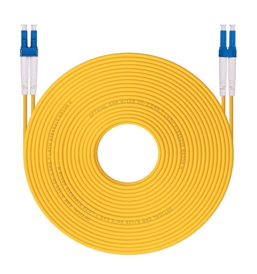LC to LC Duplex Fiber Cable 30 meters 100'