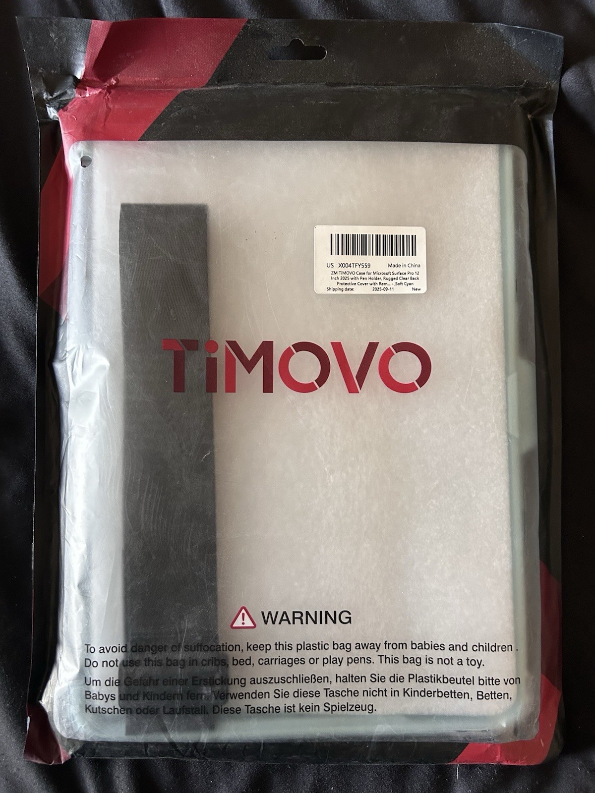  Zm Timovo Case For Microsoft Surface Pro 12 Inch 2025 With Pen Holder Rugged B