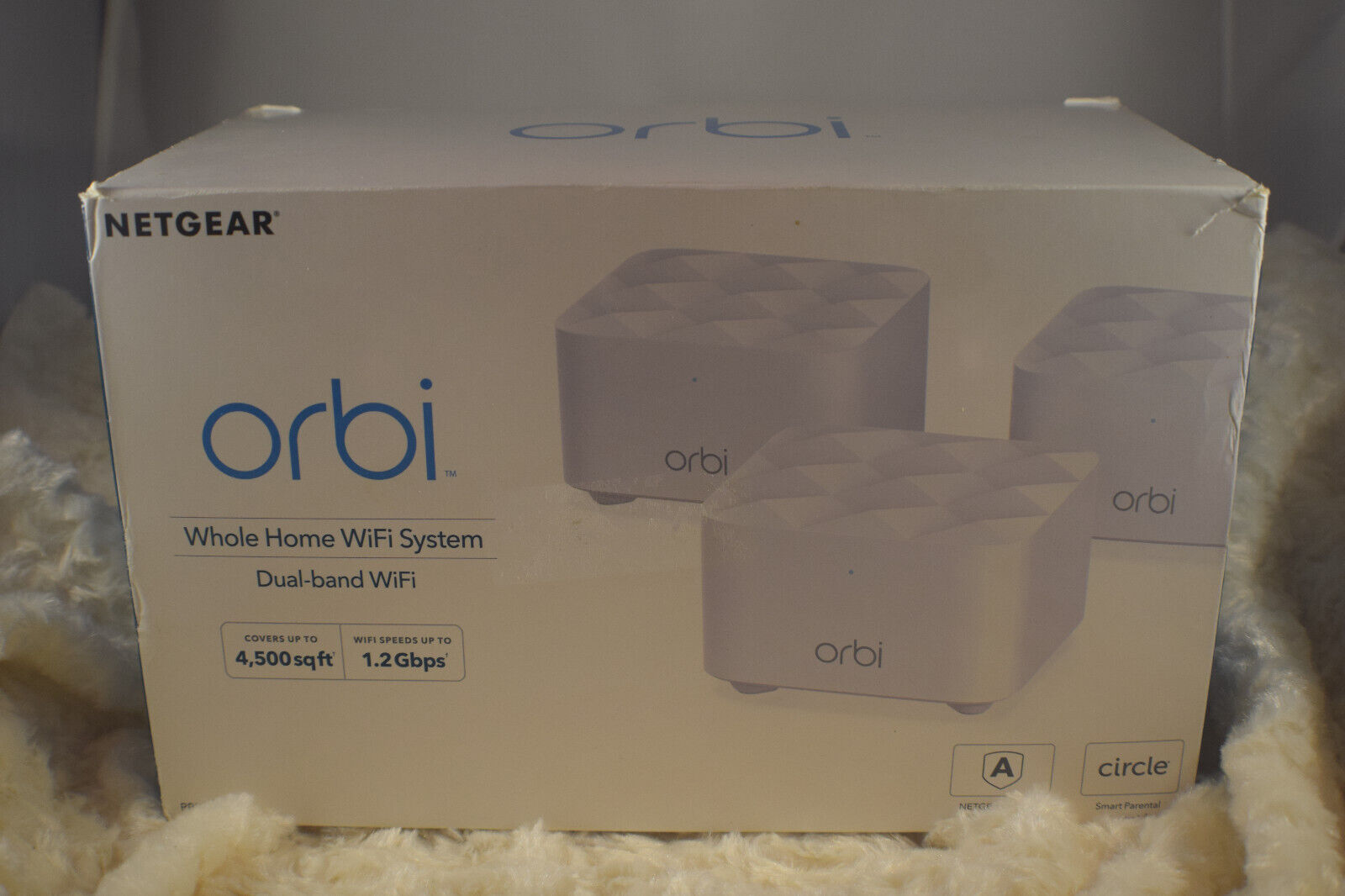New/Open Box Netgear Orbi RBK13-100NAS Whole Home WiFi System Router Dual Band