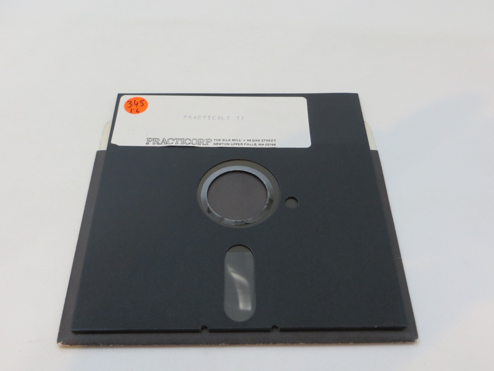 5.25" Floppy Disk PRACTICALC II vintage computer software disc