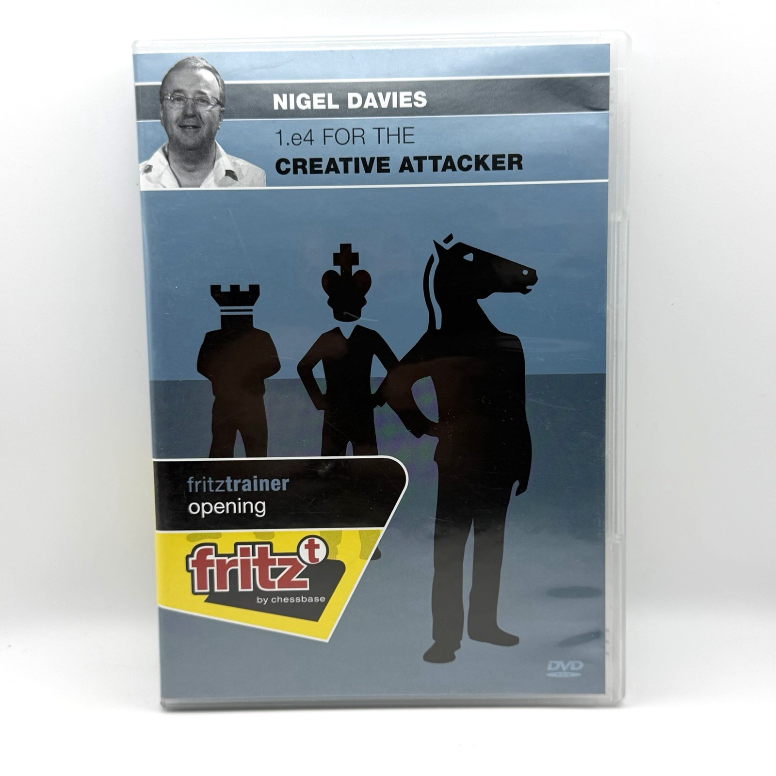 Nigel Davies 1.e4 For the Creative Attacker Fritz Trainer Chessbase DVDROM Chess