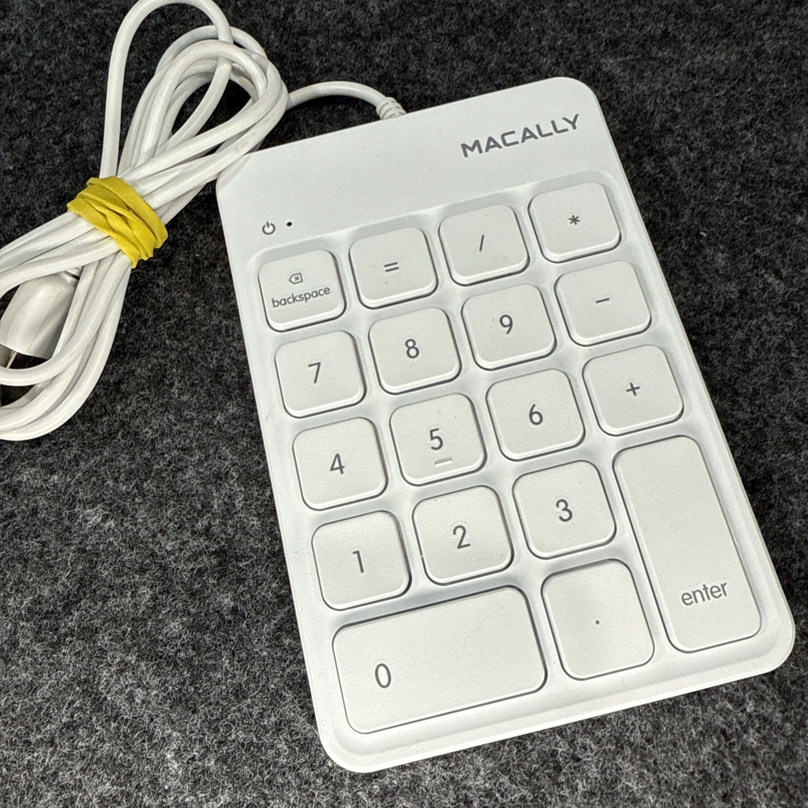 Macally 19 Key USB-C Numeric Keypad For Android, Mac, & Windows