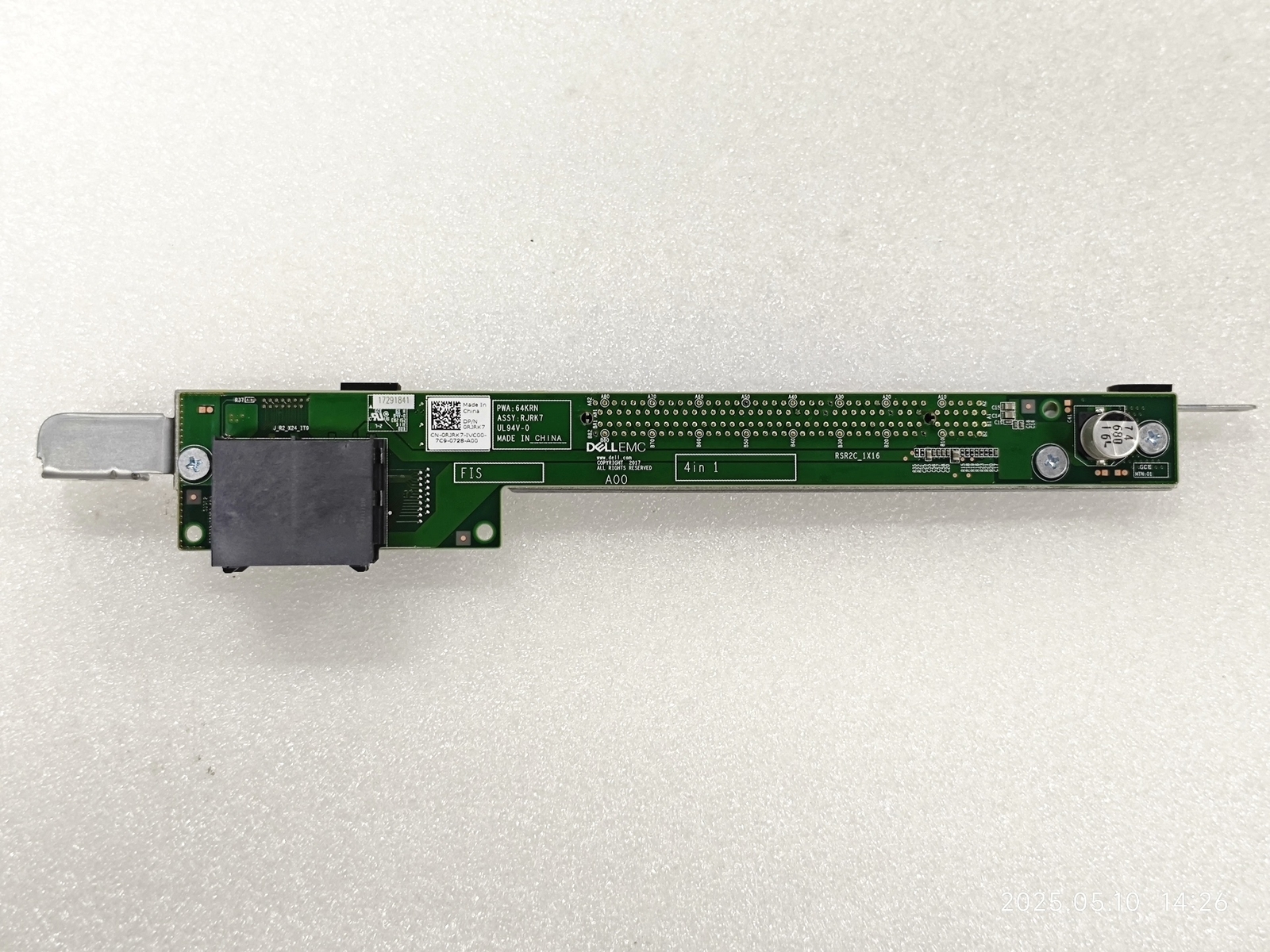 0RJRK7 FOR DELL PowerEdge R740 R740XD RJRK7 RISER Boost Card PCI Expansion Card