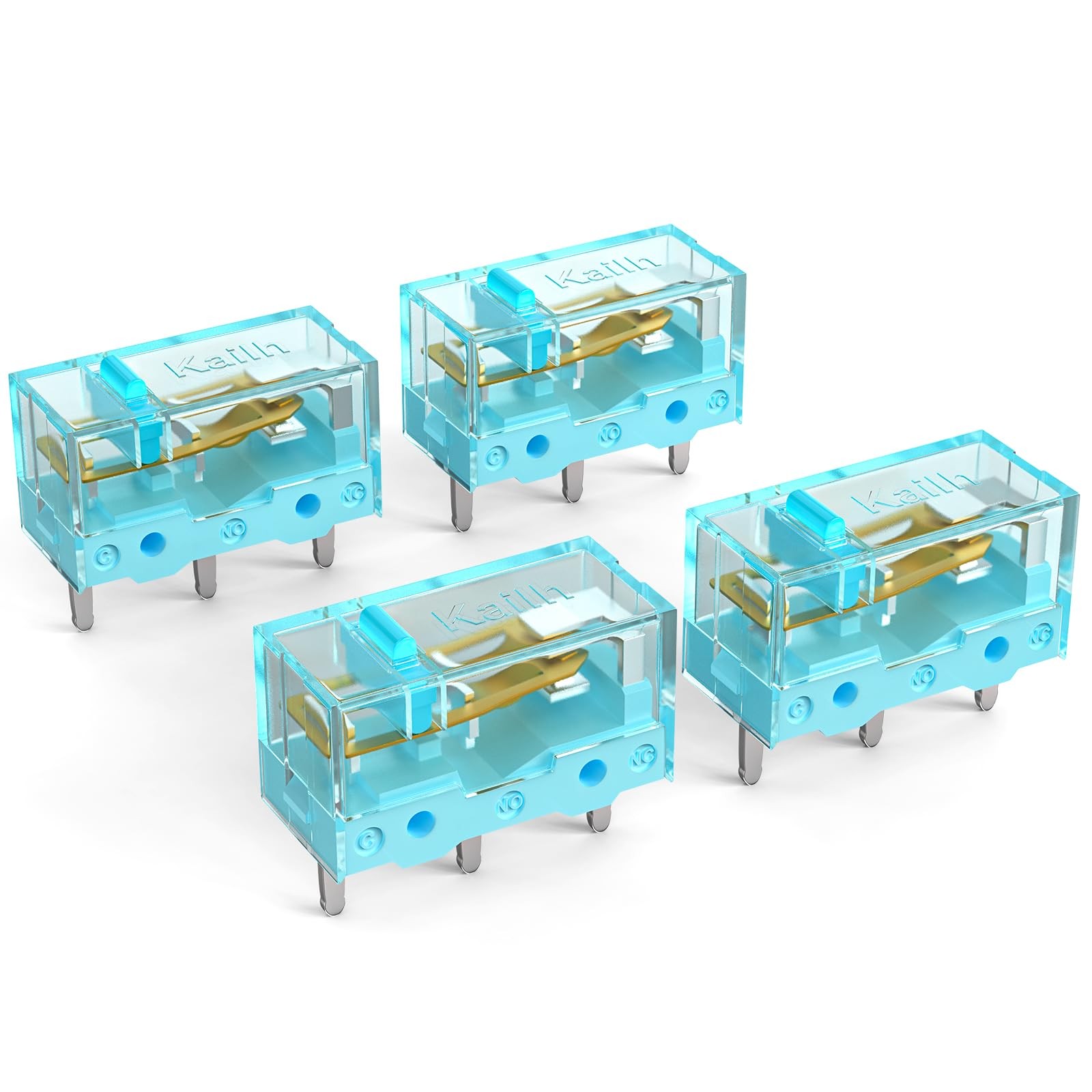 Kailh GM8.0 Upgrade V2 Mouse Micro Switches For Gaming Mouse Blue 4 PCS