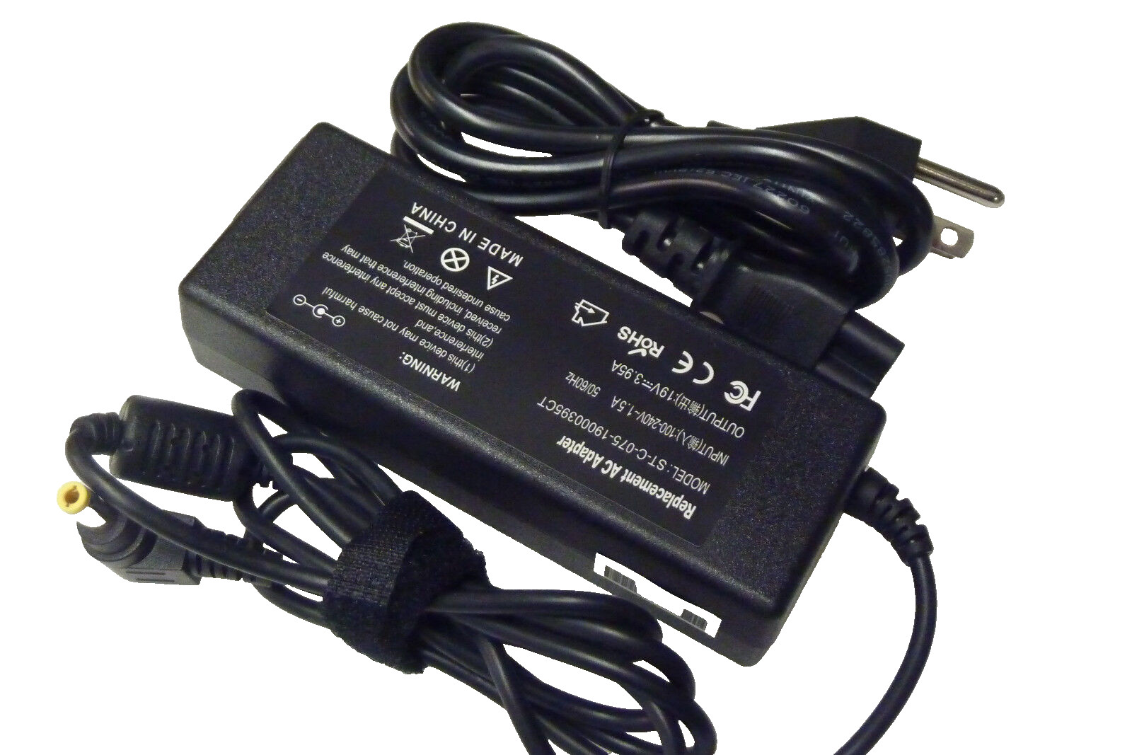AC Adapter Charger For Toshiba Satellite L505-S5990 L505-S5993 L505-S5995 Power
