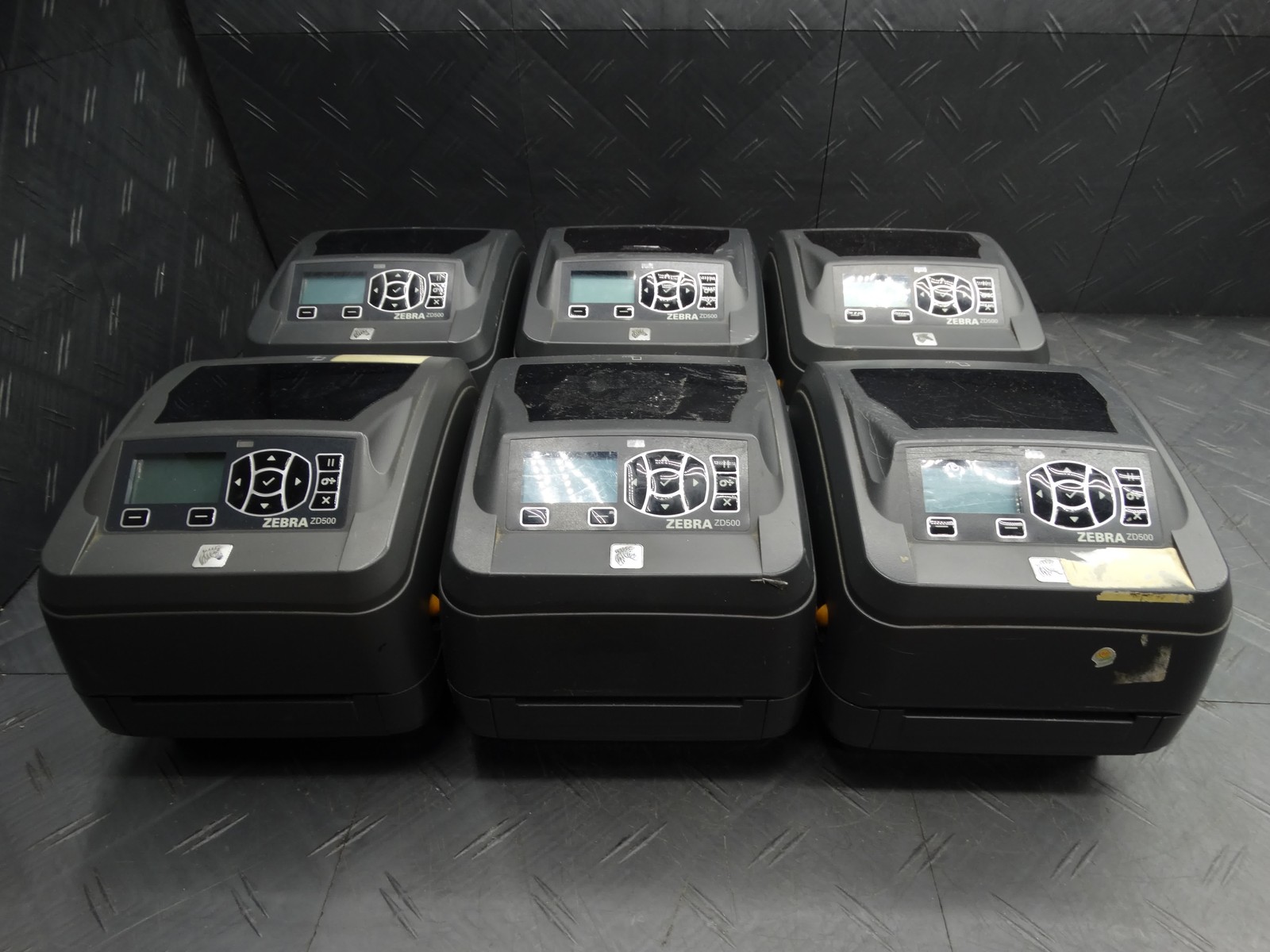 Zebra ZD500 Direct Thermal Printer (Lot of 6) Need Repair