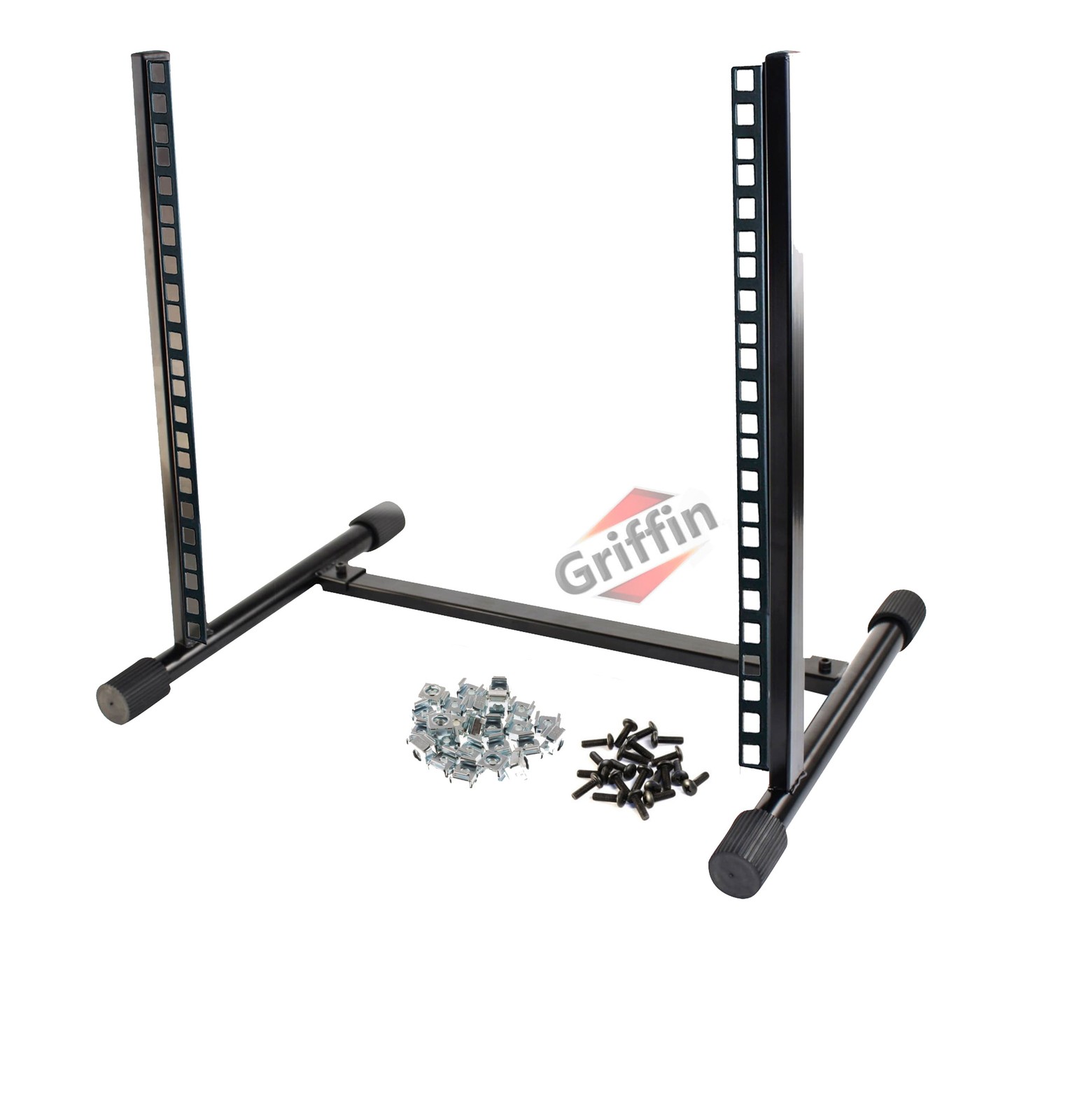 Studio Rack Mount Stand - GRIFFIN Recording Mixer Equipment Gear Case Network DJ