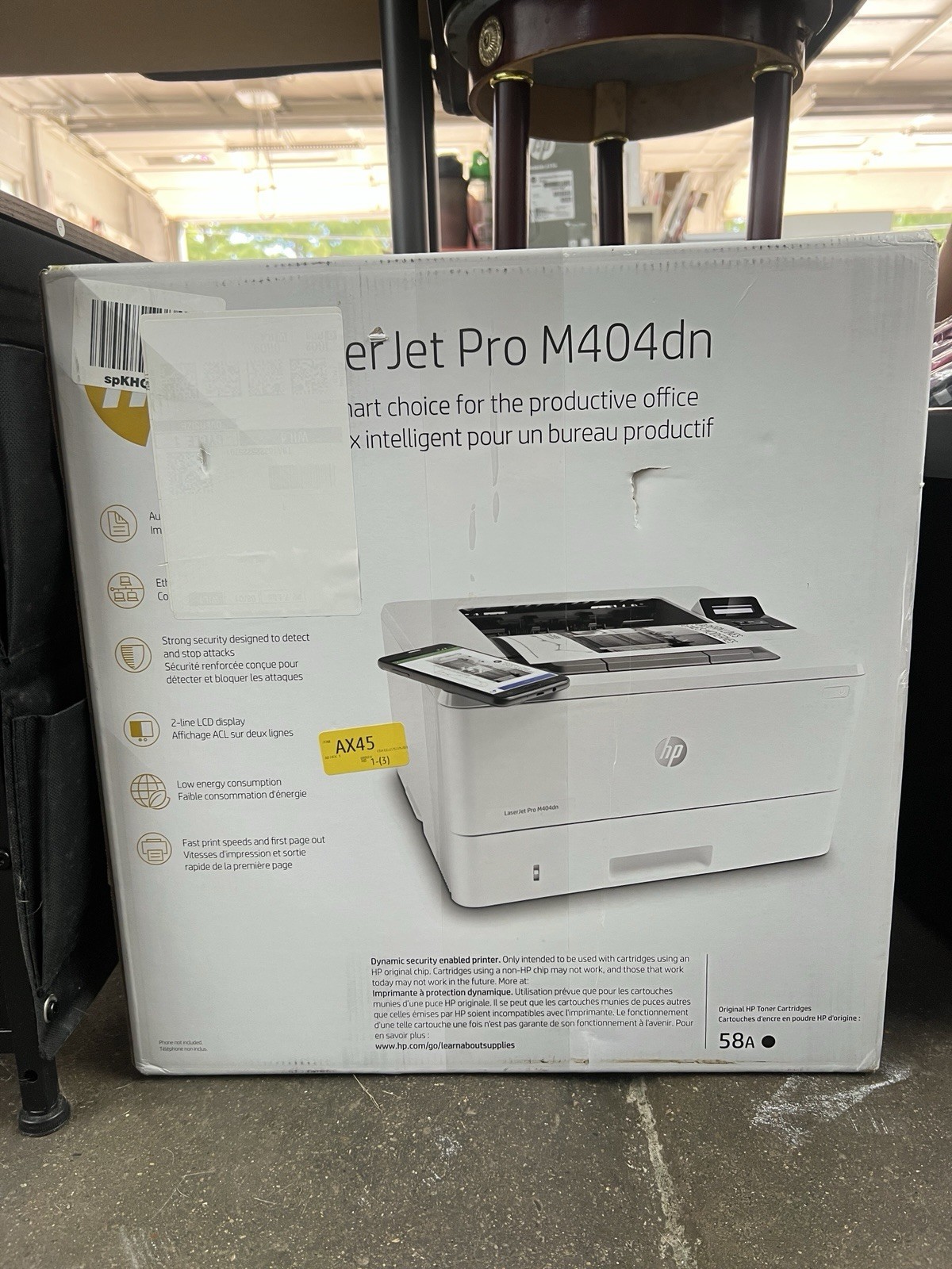 HP LaserJet Pro M404dn Standard Laser Printer