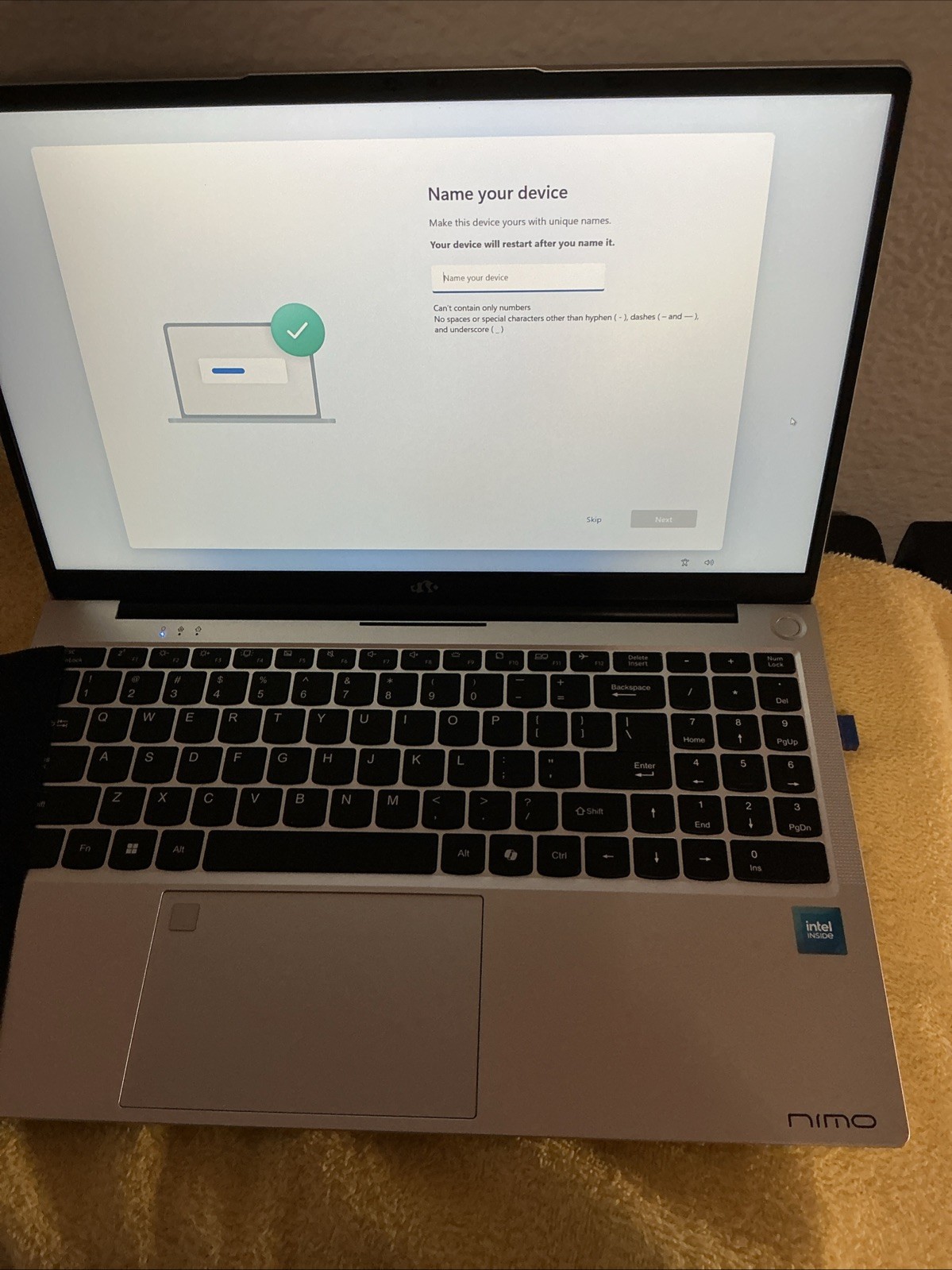 nimo laptop 17.3