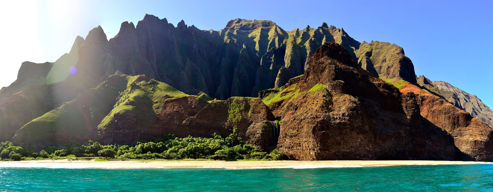 Landscape nature hawaii Custom Gaming Mat Desk