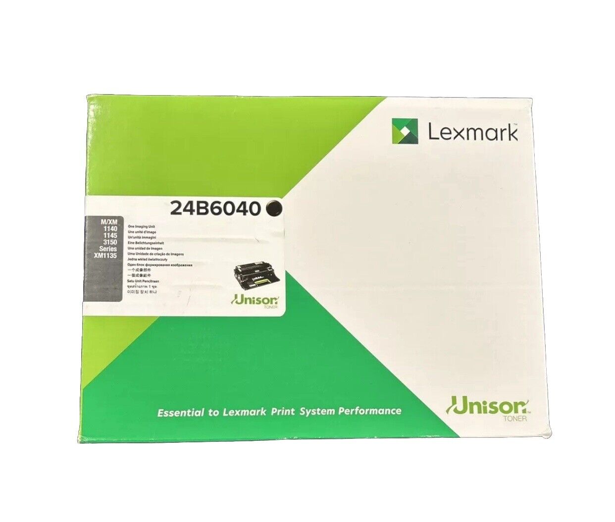 Genuine LEXMARK 24B6040 Imaging Unit, Black. NEW, Sealed Box.