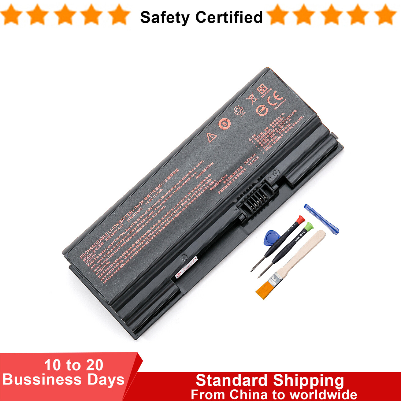 NH50BAT-4 Battery For Clevo 6-87-NH50S-41C00 NH50RH NH55EDQ NH58EDQ NH70 NH70RAQ