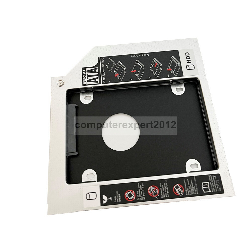 2nd Hard Drive HDD SSD Caddy for MSI GE40 GE62 GP62 GT72 GE72 GL62 GE62vr GUB0N