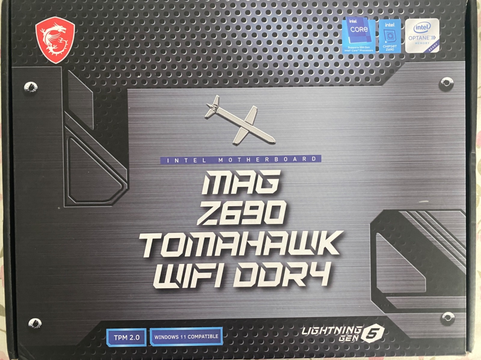 Pre-Own MSI MAG Z690 TOMAHAWK WiFi DDR4 LGA 1700 Intel ATX Motherboard - Read