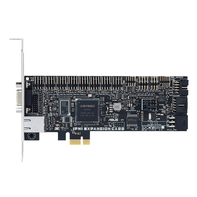 ASUS IPMI EXPANSION CARD-SI Interface Cards/adapter Internal RJ-45 VGA