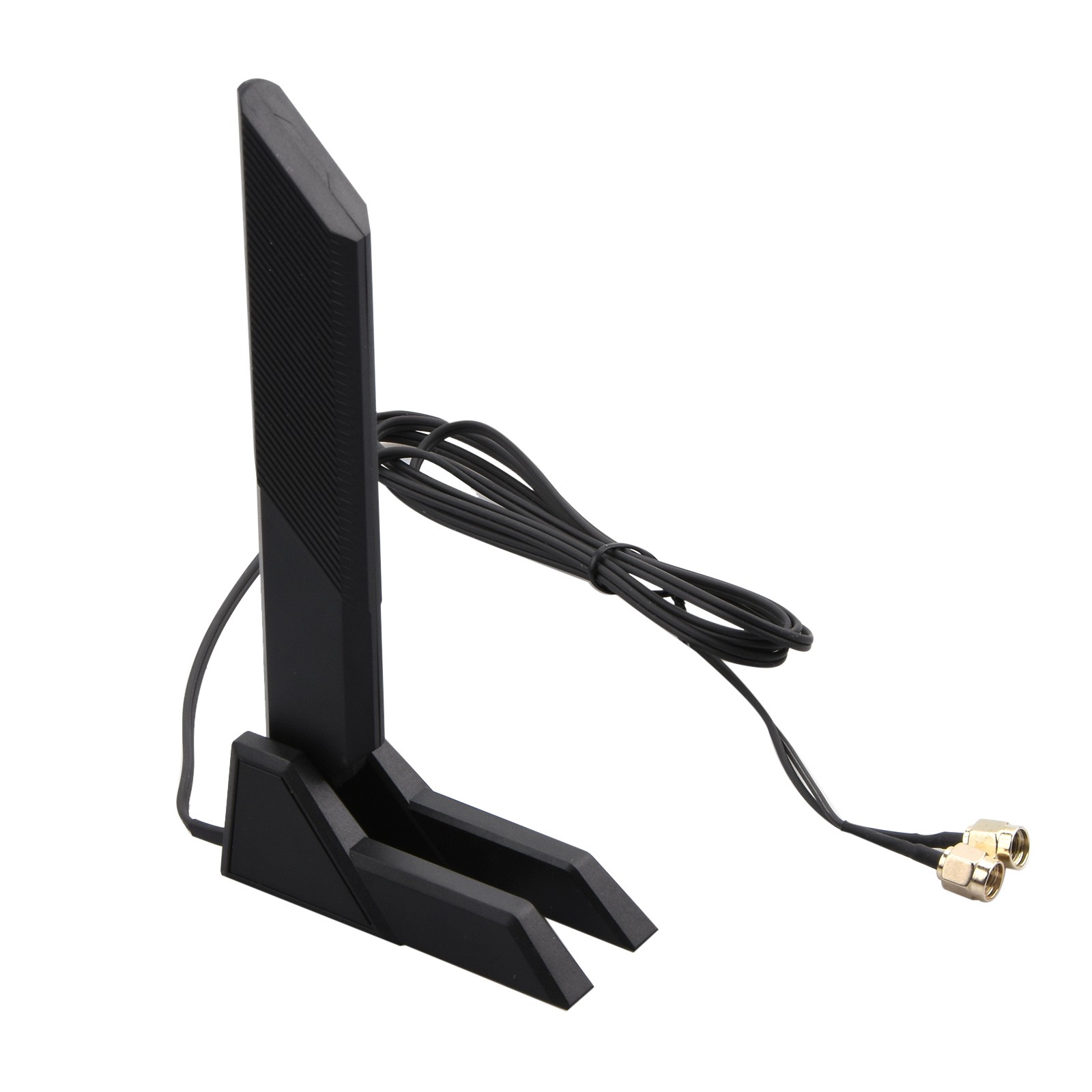 External WiFi 6 6E Antenna Tri-Band 6GHz 5GHz 2.4GHz RP-SMA Male W/ Magnet Mount