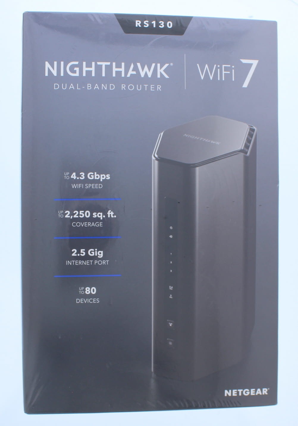NETGEAR Nighthawk WiFi 7 RS 130 Dual-Band Router