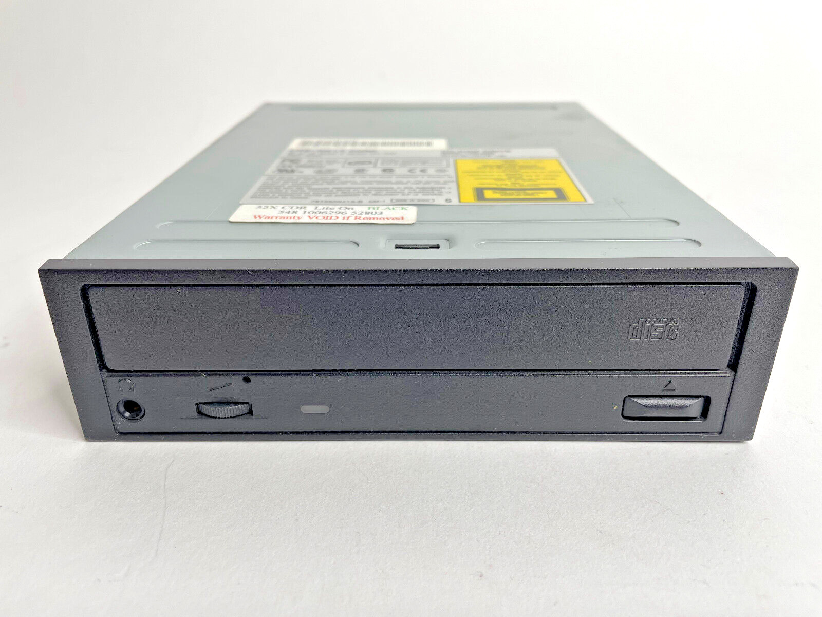 LITE-ON 52x CDROM Internal IDE Disk Drive (Black, Model LTN-526S) TESTED