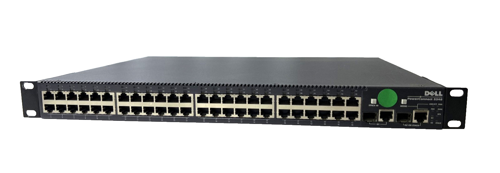QTY 3 Dell Powerconnect 3348 48-Port Ethernet Switch,  Factory reset