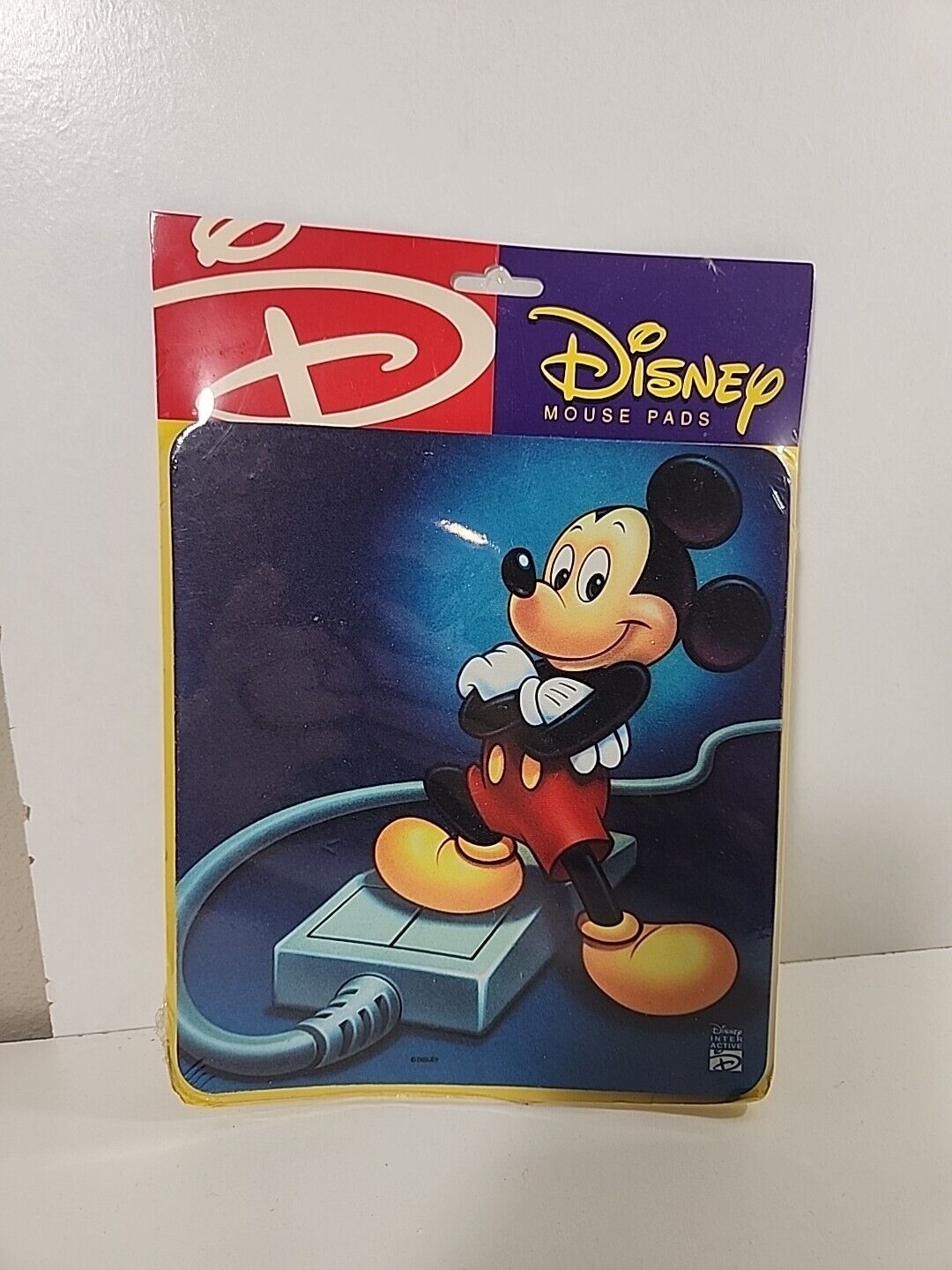 Mickey Mouse - Computer Mouse Pad Disney Interactive Software Vintage 1996 New
