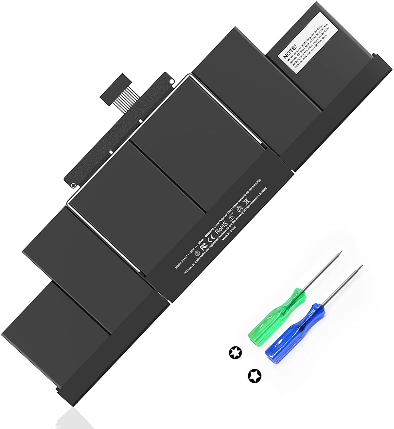 Genuine OEM A1417 Battery For Apple Macbook Pro 15 inch Retina A1398 2012 2013