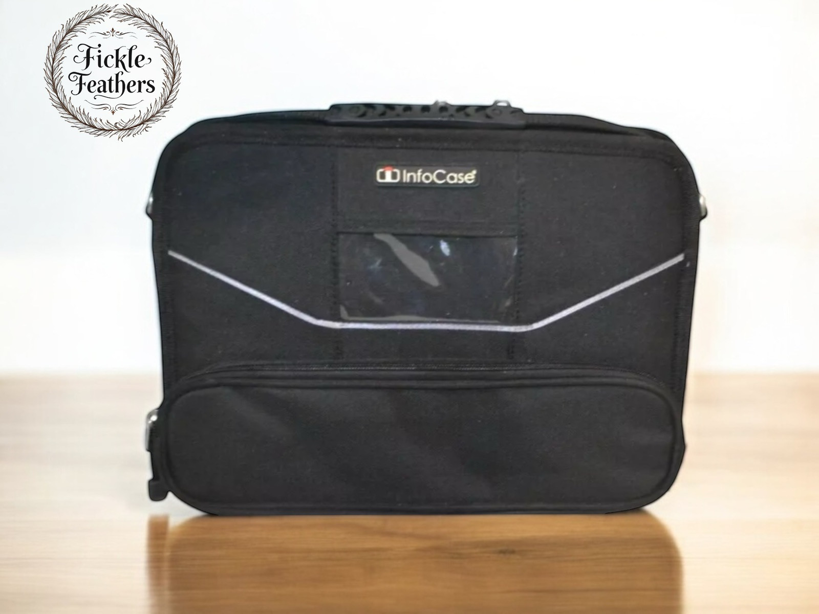 InfoCase Always-On Chromebook Black Rigid Carrying Case 11" INF-AO-CB11