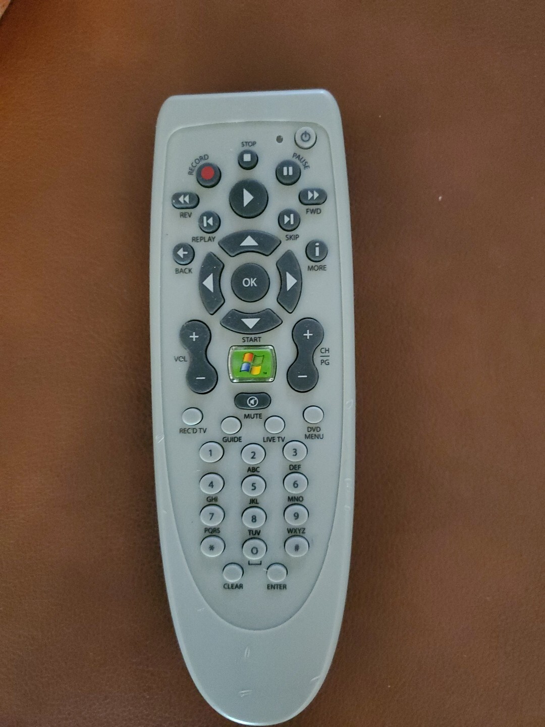 Dell Microsoft RC6 IR Windows 7 XP Vista Media Remote Control RC1154013/00