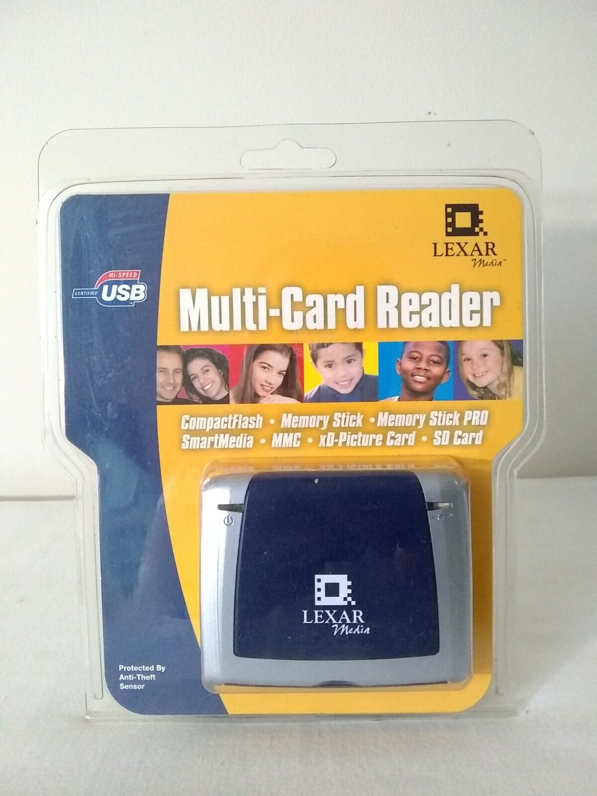 Lexar Multi-Card Reader With Hi-Speed USB Cable NEW/Factory Sealed
