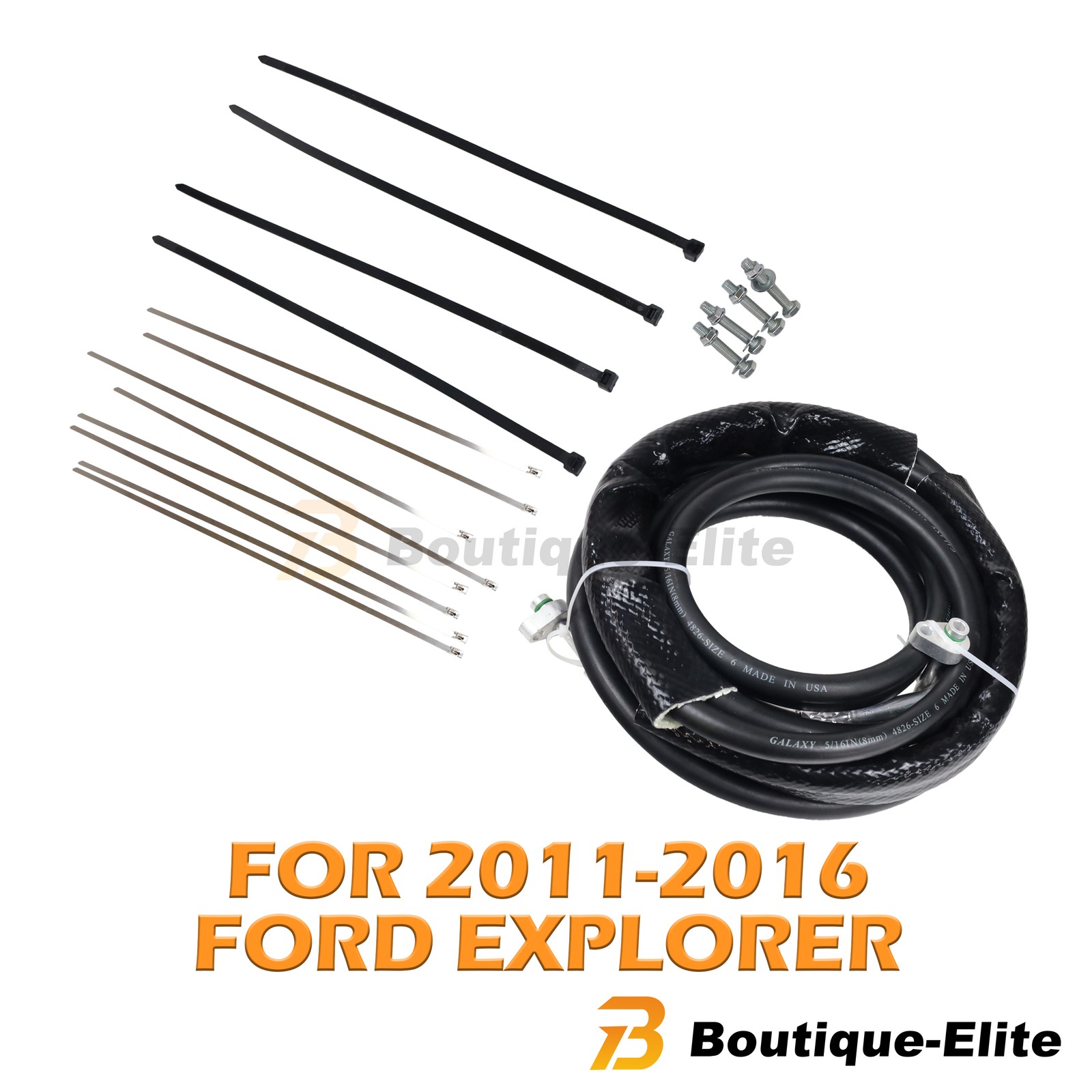 FE37190 BB5219835B DB5219 Rear AC Line Auxiliary Set For 2011-2016 Ford Explorer