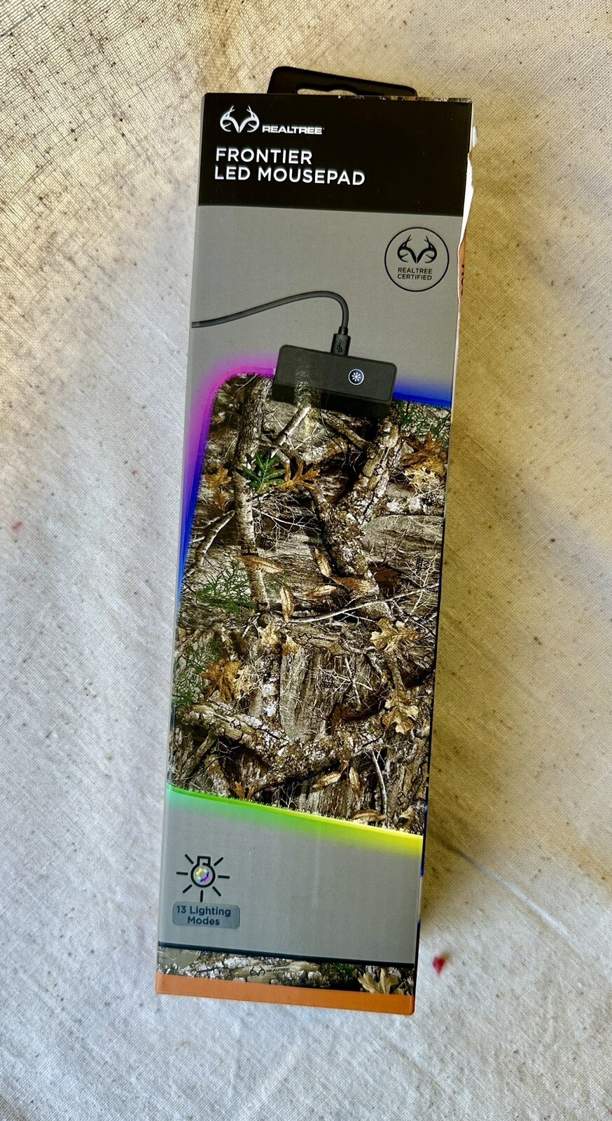 New REALTREE Frontier LED Mousepad - Camo