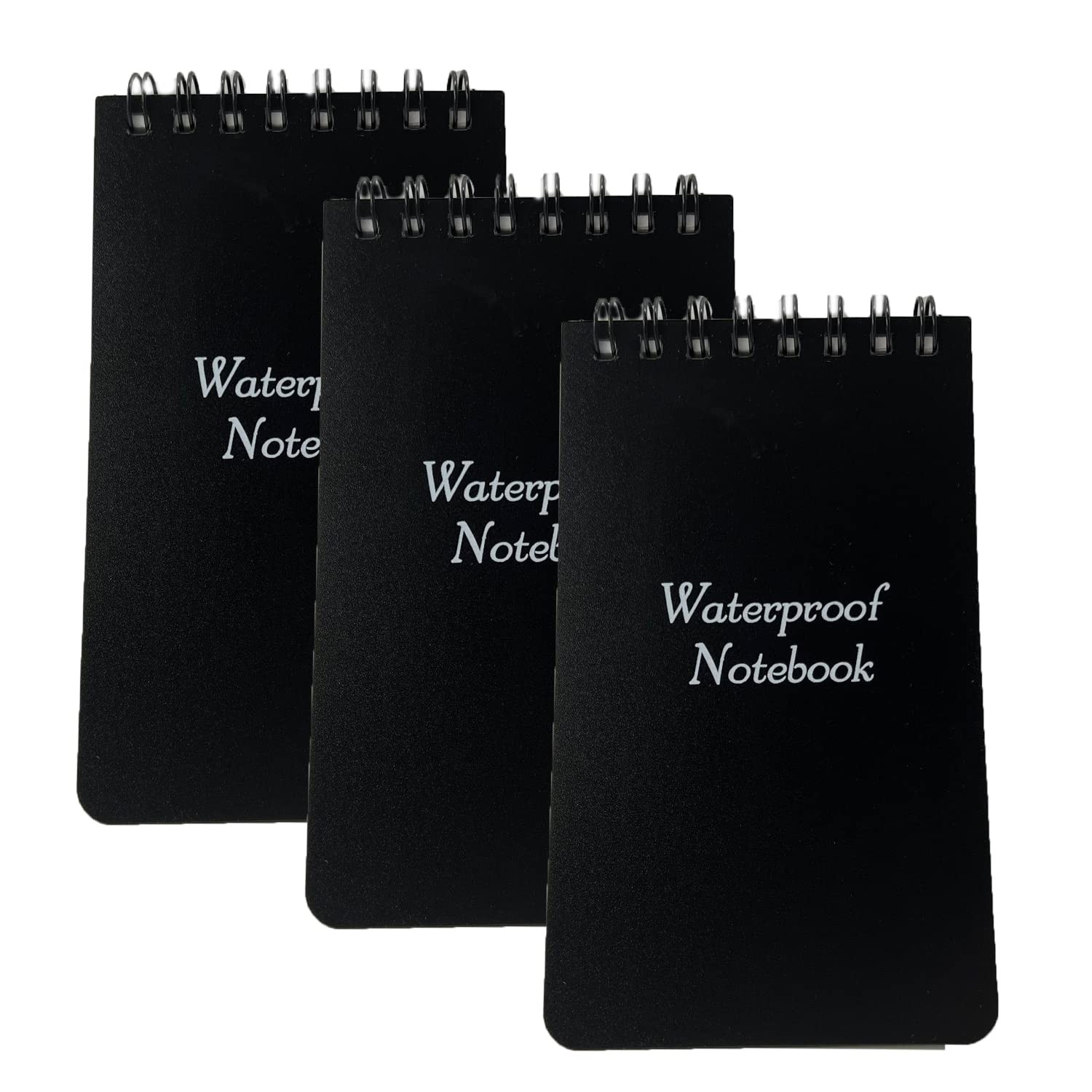 3pcs Waterproof Notebook, 3 x 5" Police Notepad, Write in the Rain Pocket... 