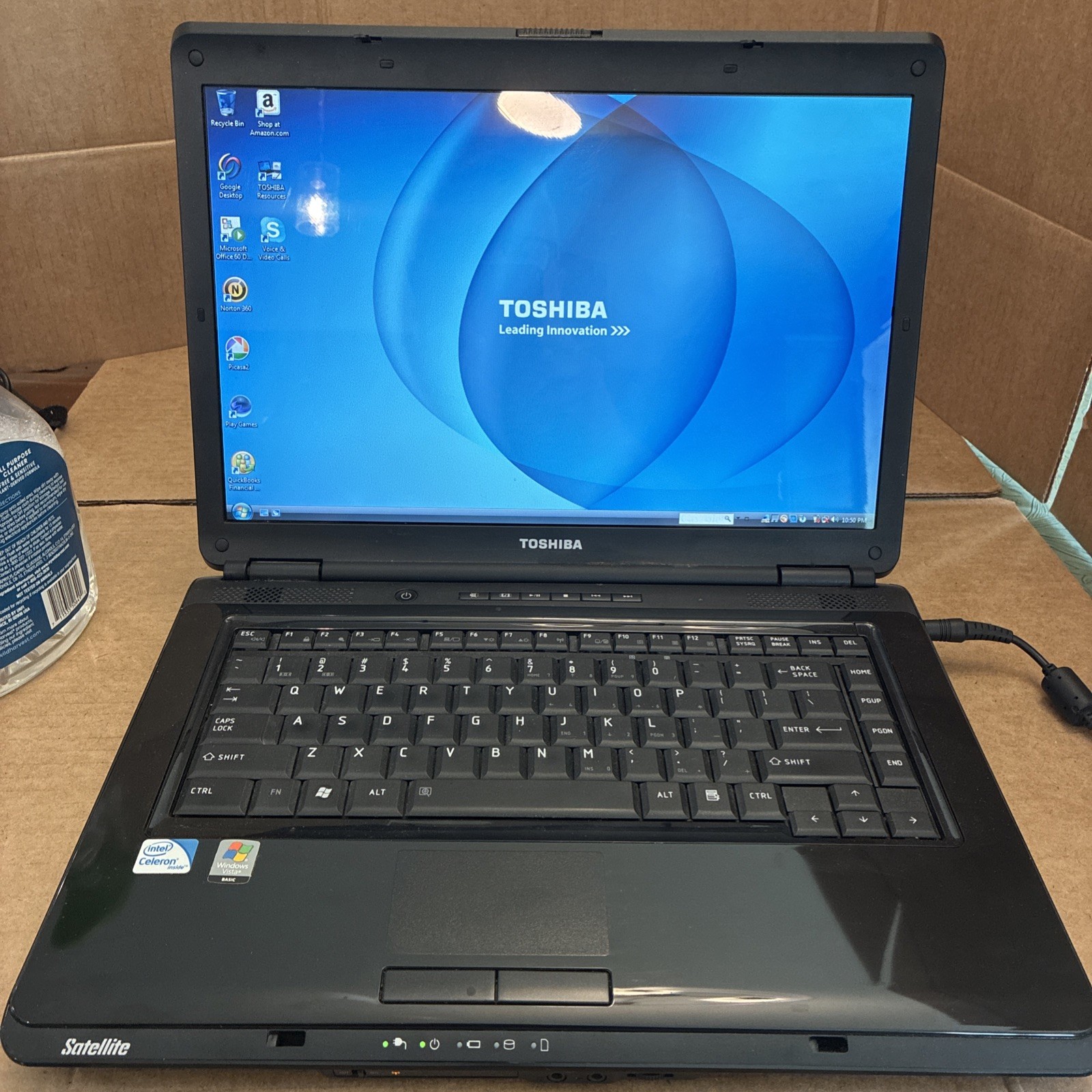 TOSHIBA SATELLITE L305 S5955 - INTEL CELERON - 4GB RAM