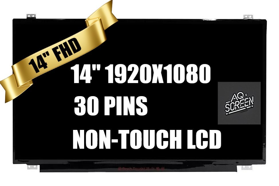 New LCD Screen for Lenovo ThinkPad T480 IPS FHD 1920x1080 Display 14.0