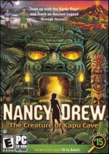 Nancy Drew: The Creature of Kapu Cave PC CD Hawaii jungle mystery detective game