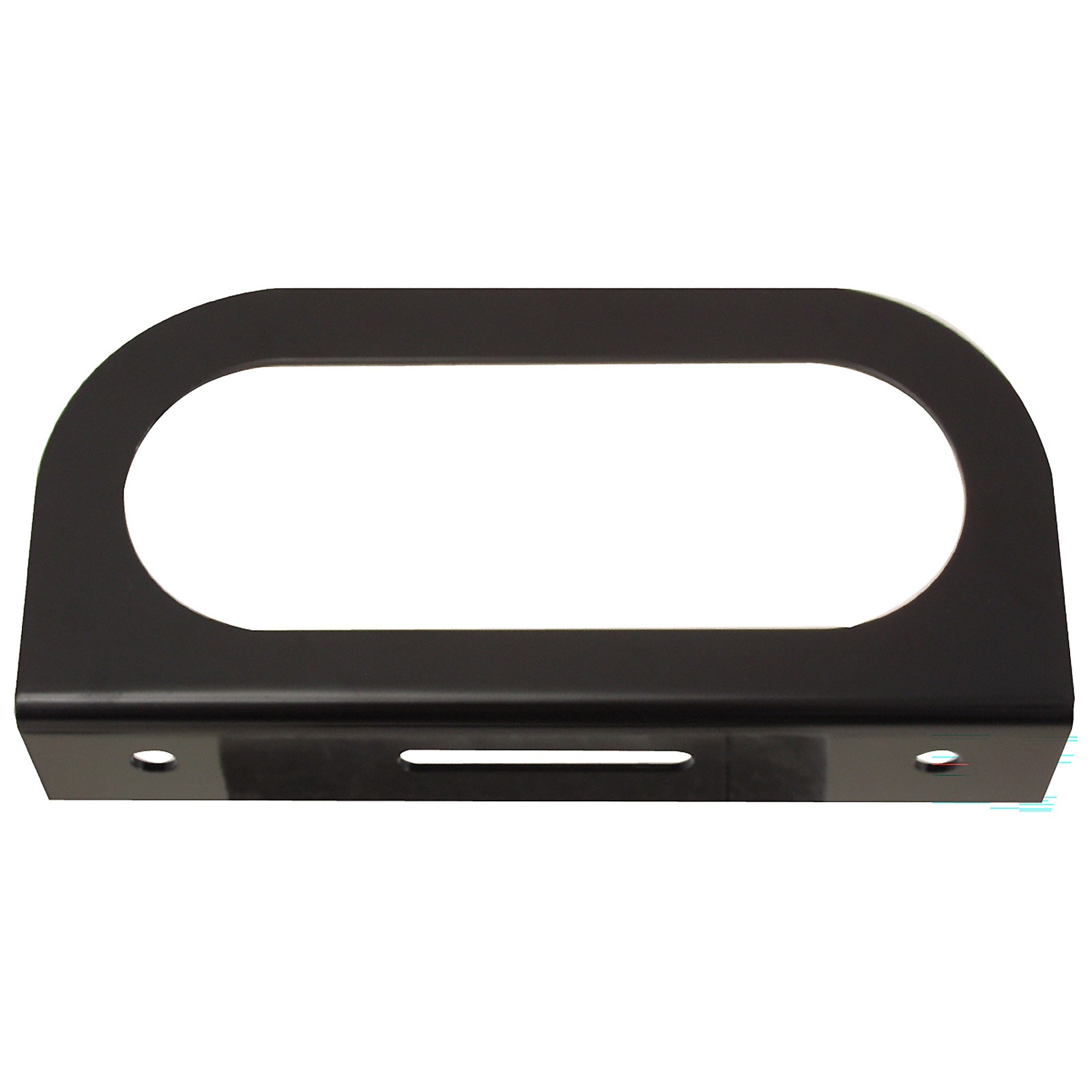 BLACK STEEL MOUNTING BRACKET FOR 6" LIGHTS