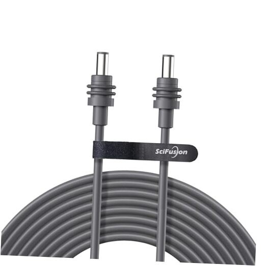 Starlink Mini Power Cable 100FT/30M, DC5521 Male to Male, Waterproof 30M/100FT
